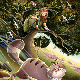 Обложка "Зачарованный лес"