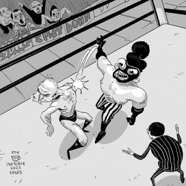 Inktober Day 25 «Splat»