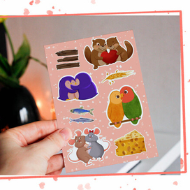 Милые стикеры ко Дню Святого Валентина