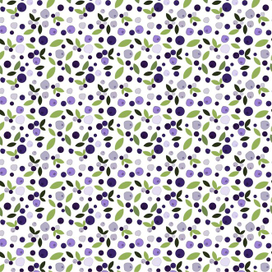 Ягодный паттерн