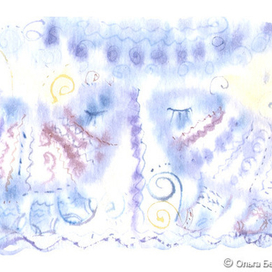 Птички целуются