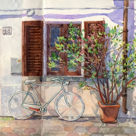 Итальянский дворик