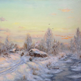 Морозным вечером