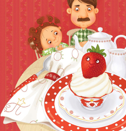 Ілюстрація до книги "Зварю тобі борщику"