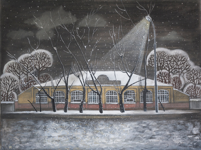 Старая фабрика на Верхней Масловке