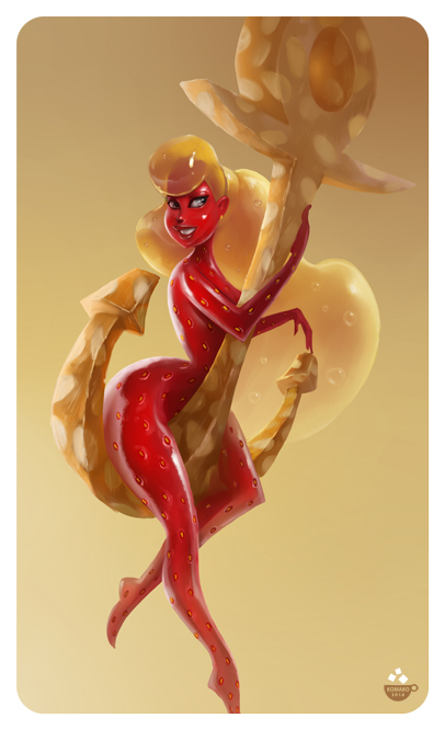 pin-up клубнично-арахисовый