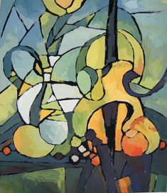 натюрморт  со  скрипкой