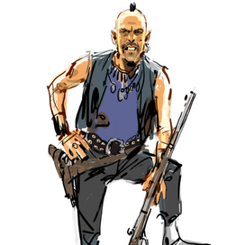 Скетч персонажа