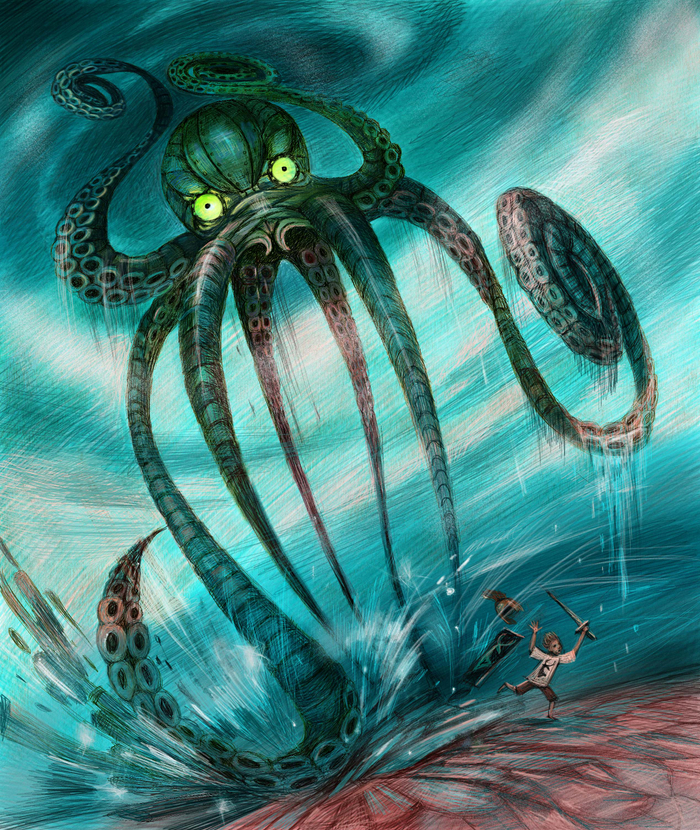 Дети синего фламинго