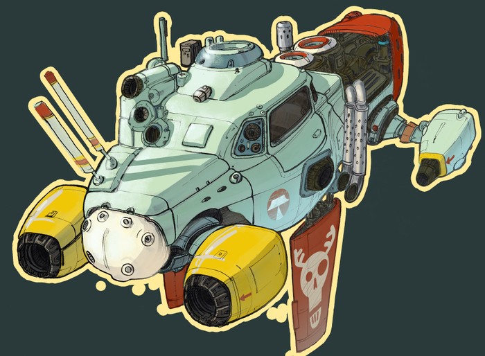 Космолёт 2д