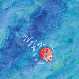 Разворот к сказке «Великие приключения маленькой мышки»