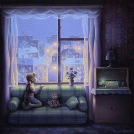 Мелодия зимнего вечера