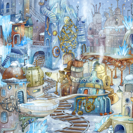 Снежный городок