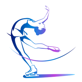 Фигуристка. Серия "Зимние виды спорта".