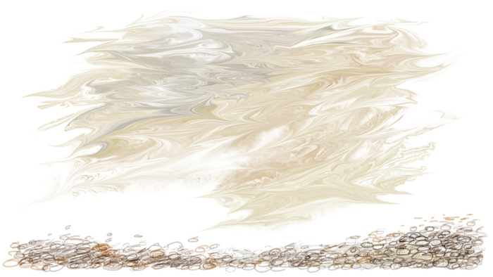 Желтый азовский прибой после шторма