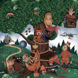 Сказочное дерево