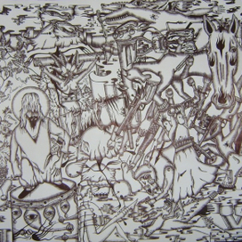 Христос и женщина взятая в прелюбодеянии