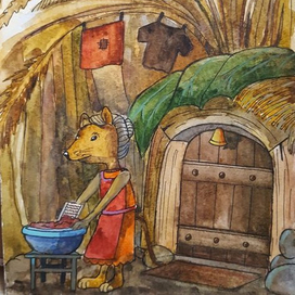 иллюстрация к дюймовочке