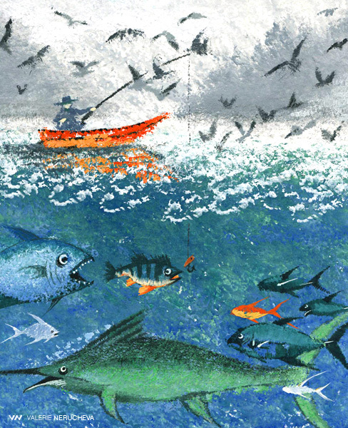 Иллюстрации к сказочной повести "Страна" Д. Даниличевой, Никея 2015