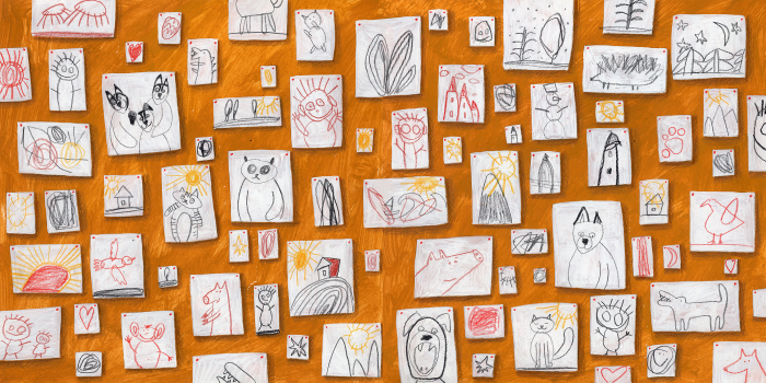 форзац книги про щенка