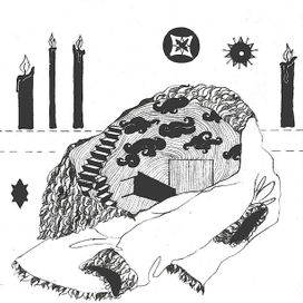 Иллюстрация к стихотворению И.Бродского "25.XII.1993"