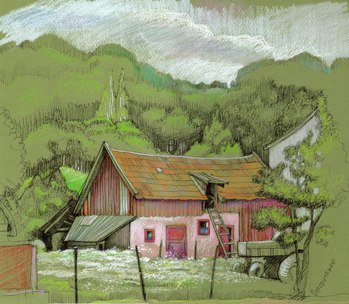 Закарпатская картинка