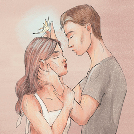 Иллюстрация к сборнику стихов "Все начинается с полета"