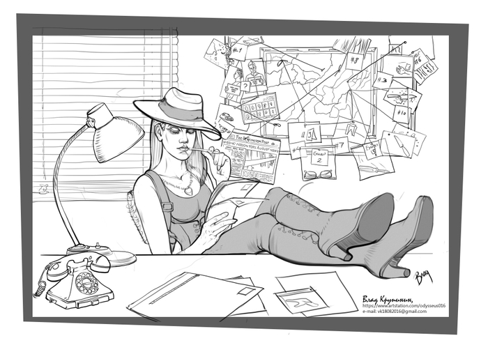 Детектив Оливия/ Detective Olivia