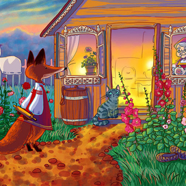 Сказка про Лисичку