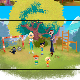 Локация для мультика