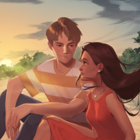 Летние иллюстрации для Аси Лавринович