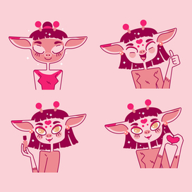 Маскот для бренда детской косметики