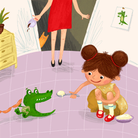 Мой любимый крокодил