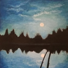 ночь на реке