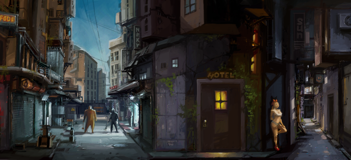 Темные улицы