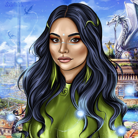 Стилизованный портрет