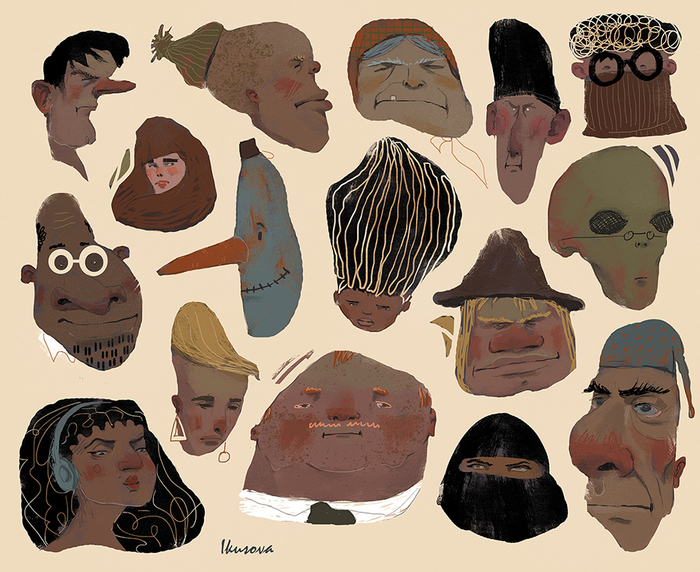 Лица (импровизация)