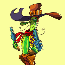 Дикий кактус