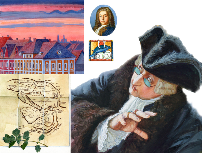 "Господин аптекарь". Элементы оформления.