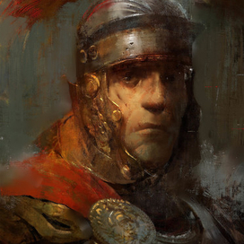 Rome warrior нарисовано на Ipad