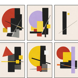 Супрематизм Композиции в интерьер.