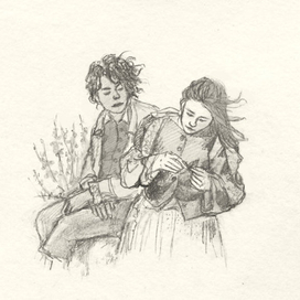 Грозовой перевал. на вересковой пустоше