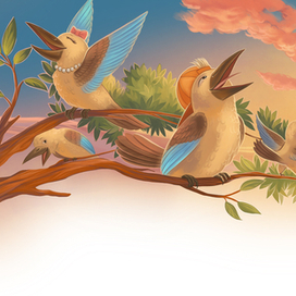 Иллюстрация к книге "Соревнования по запуску воздушных змеев "