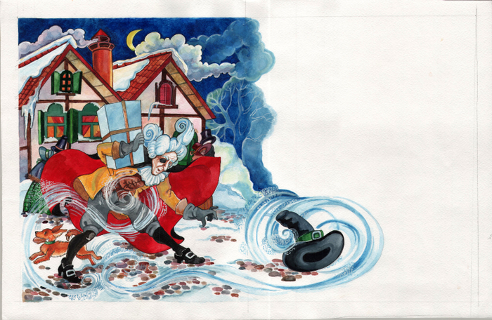 Щелкунчик. Либретто. Начало.