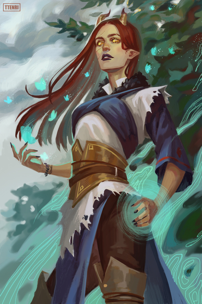 My main character from the Pathfinder