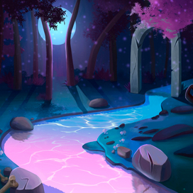 Magic forest. Location #2