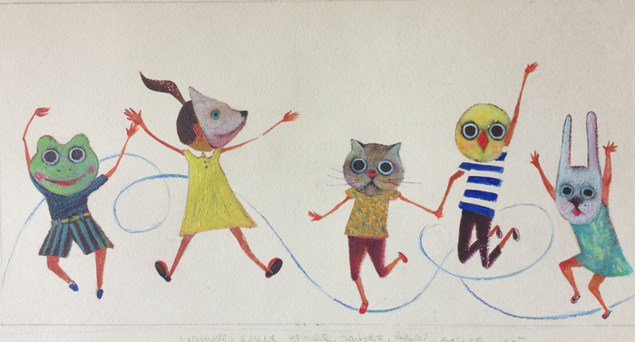 Овсей Дриз. Скакалочка