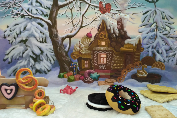 Постановка новогодней фотосессии для фирмы "Шарус" ("Фабрика фотокниги")