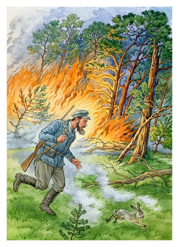 К.Паустовский "Заячьи лапы" 4