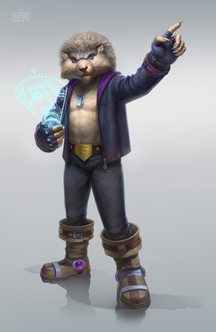 Персонаж "ХОМО-ЁЖ" )